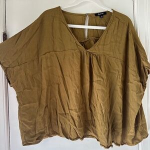 Madewell Mustard Top